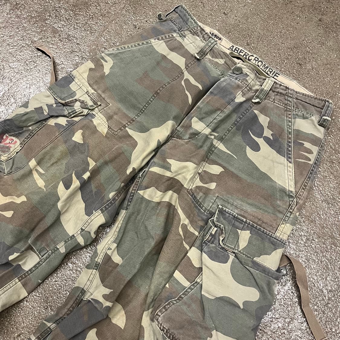 00s 아베크롬비 밀리터리 카고 팬츠 (~35“) 상품이미지3