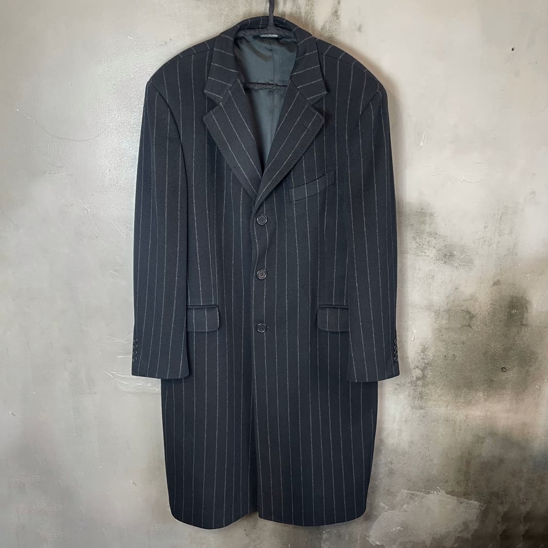 90s 알렉산더 맥퀸 스트라이프 코트 상품이미지1