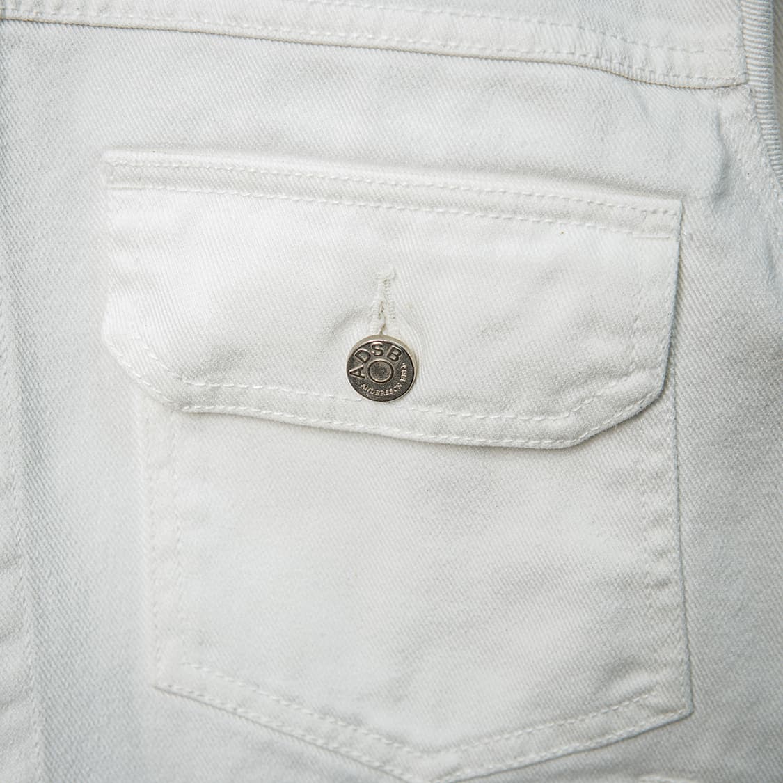 [M] 앤더슨벨 16ss 화이트 데님자켓 투웨이 집업  상품이미지3