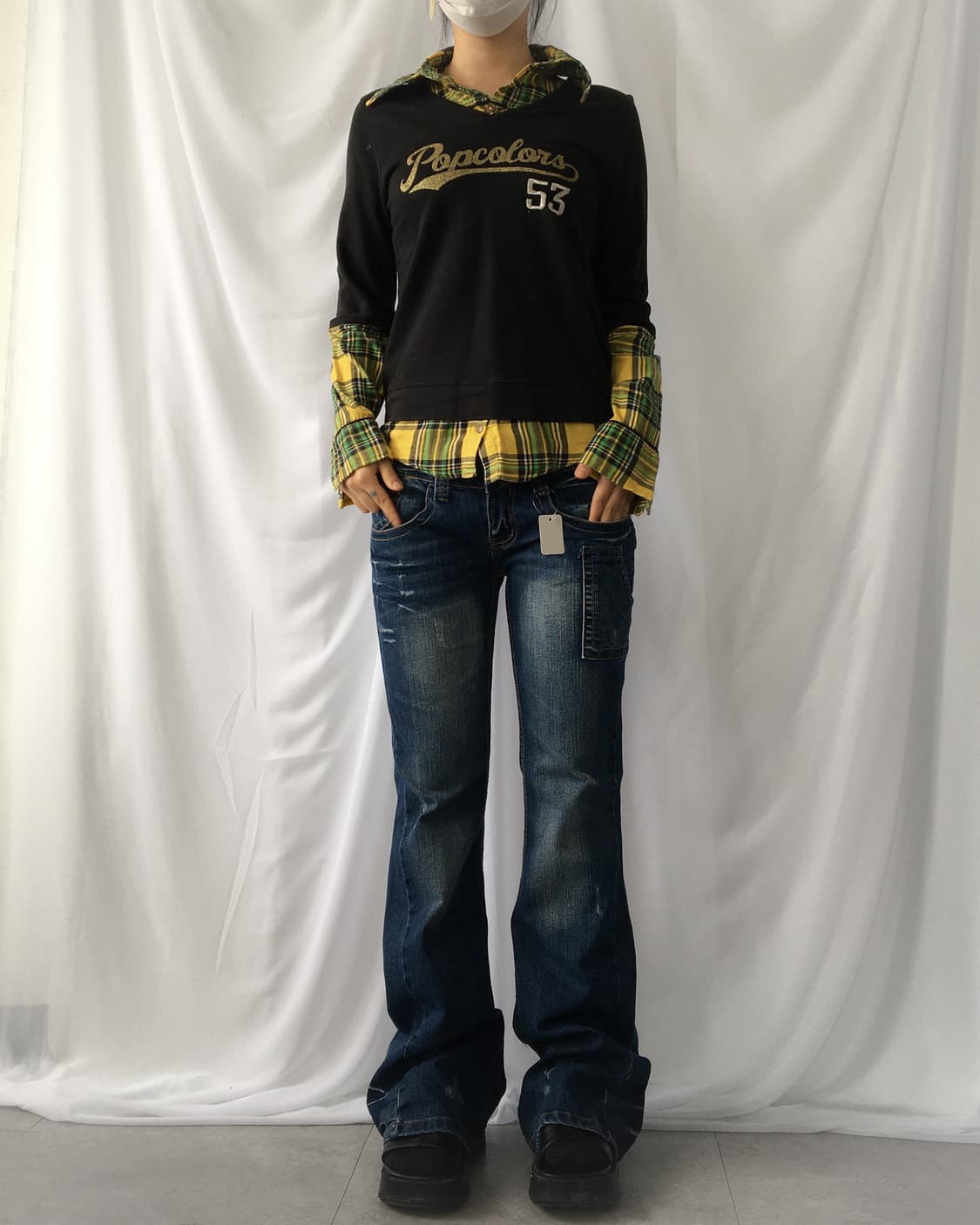 Shirt layered sleeve 상품이미지5