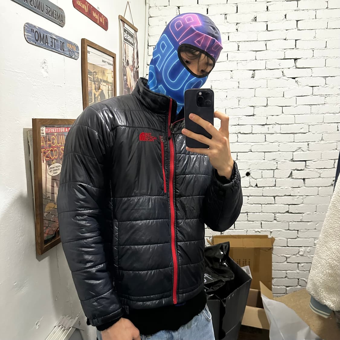 노스페이스 경량 패딩 상품이미지2