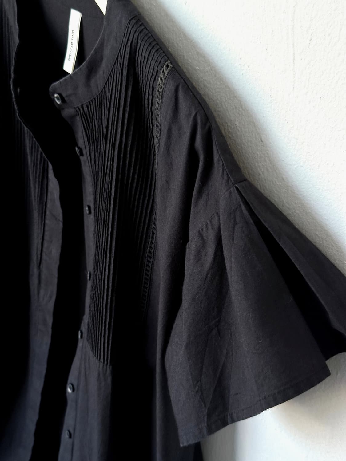 Natural cotton design loose shirt top 상품이미지7