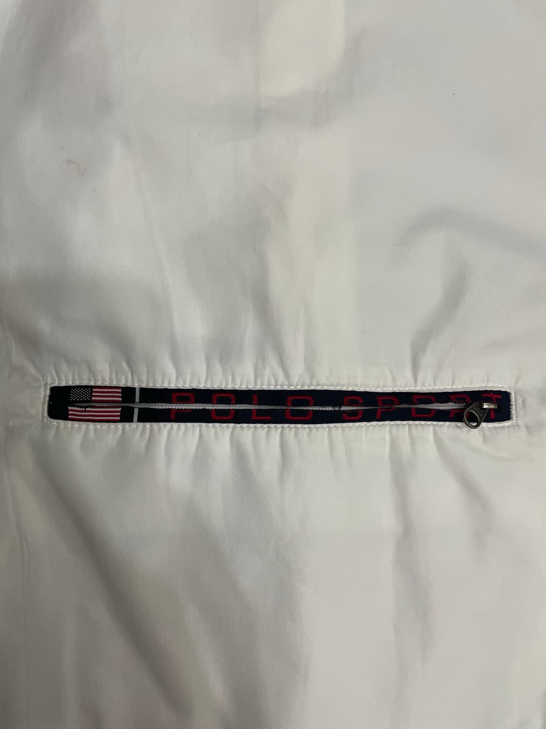 90s 폴로스포츠 성조기 화이트 윈드브레이커 바람막이 상품이미지10