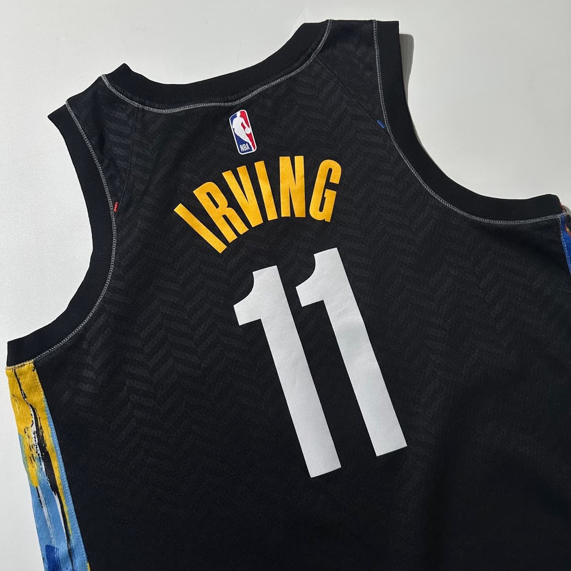 나이키 NBA 브루클린 네츠 2021 시티에디션 카이리 어빙 스윙맨 져ㅈ 상품이미지5