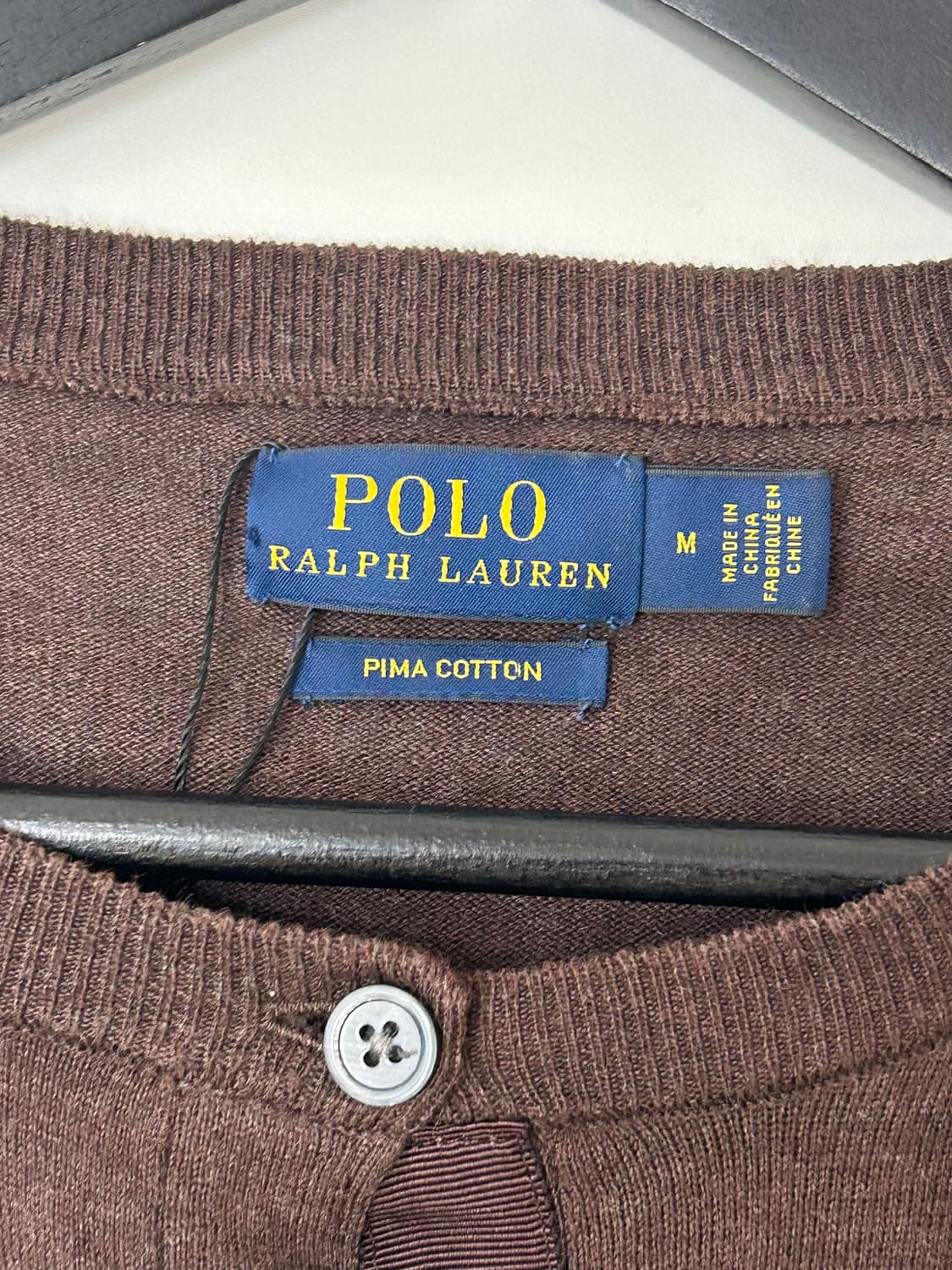 Polo 폴로 브라운 가디건 상품이미지6