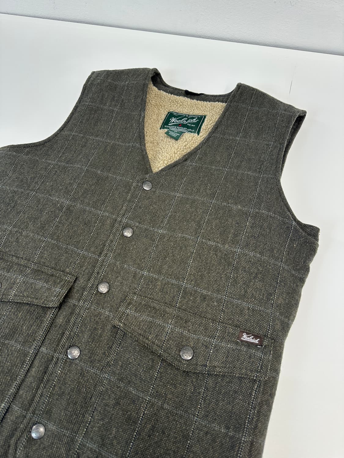 울리치 울 쉐르파 워크자켓 베스트 s 상품이미지1