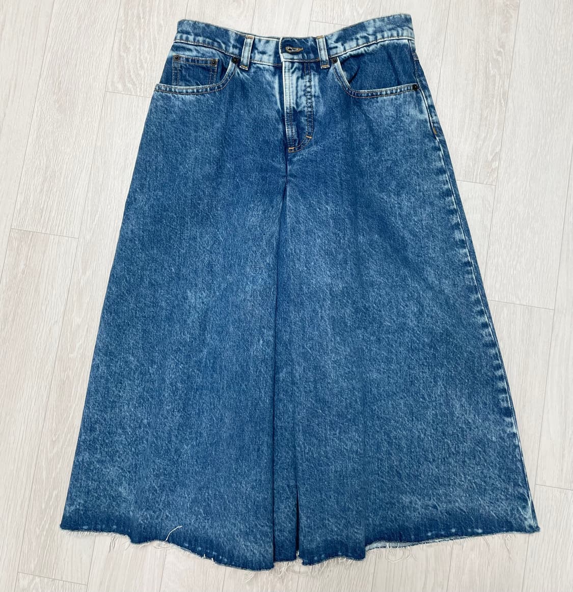 메종 마르지엘라 Margiela 데님 퀼로트 큐롯 스커트 팬츠 쇼츠 상품이미지9