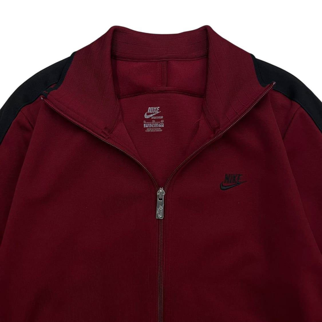 나이키 블랙 라인 버건디 집업 XL 상품이미지5