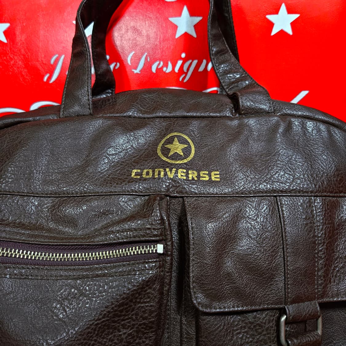 컨버스(Converse) 00's 올드스쿨 브라운 토트 크로스백 상품이미지2