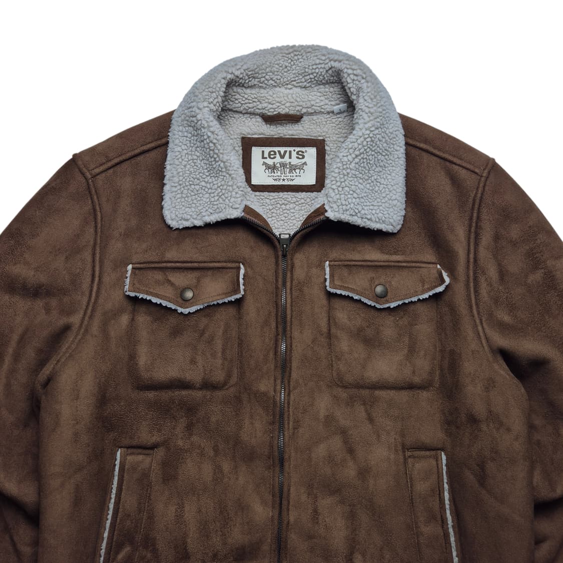 [L] 리바이스 쉐르파 스웨이드 자켓 상품이미지2
