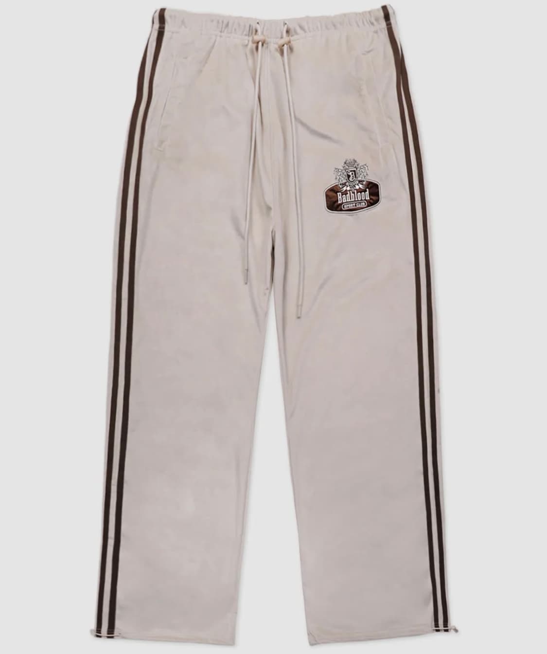 배드블러드 스포츠 클럽 벨벳 조거 베이지 xs 상품이미지1