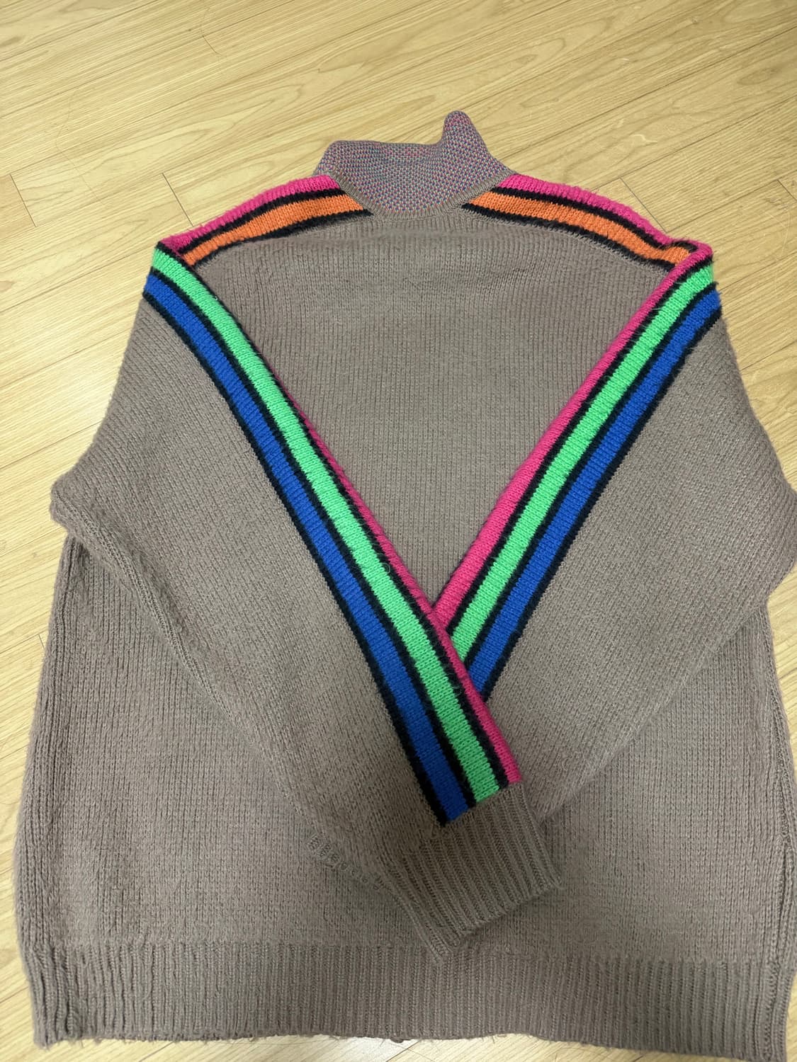 슈프림 슬리브 스프라이트 집업 스웨터 더스티 브라운 상품이미지7