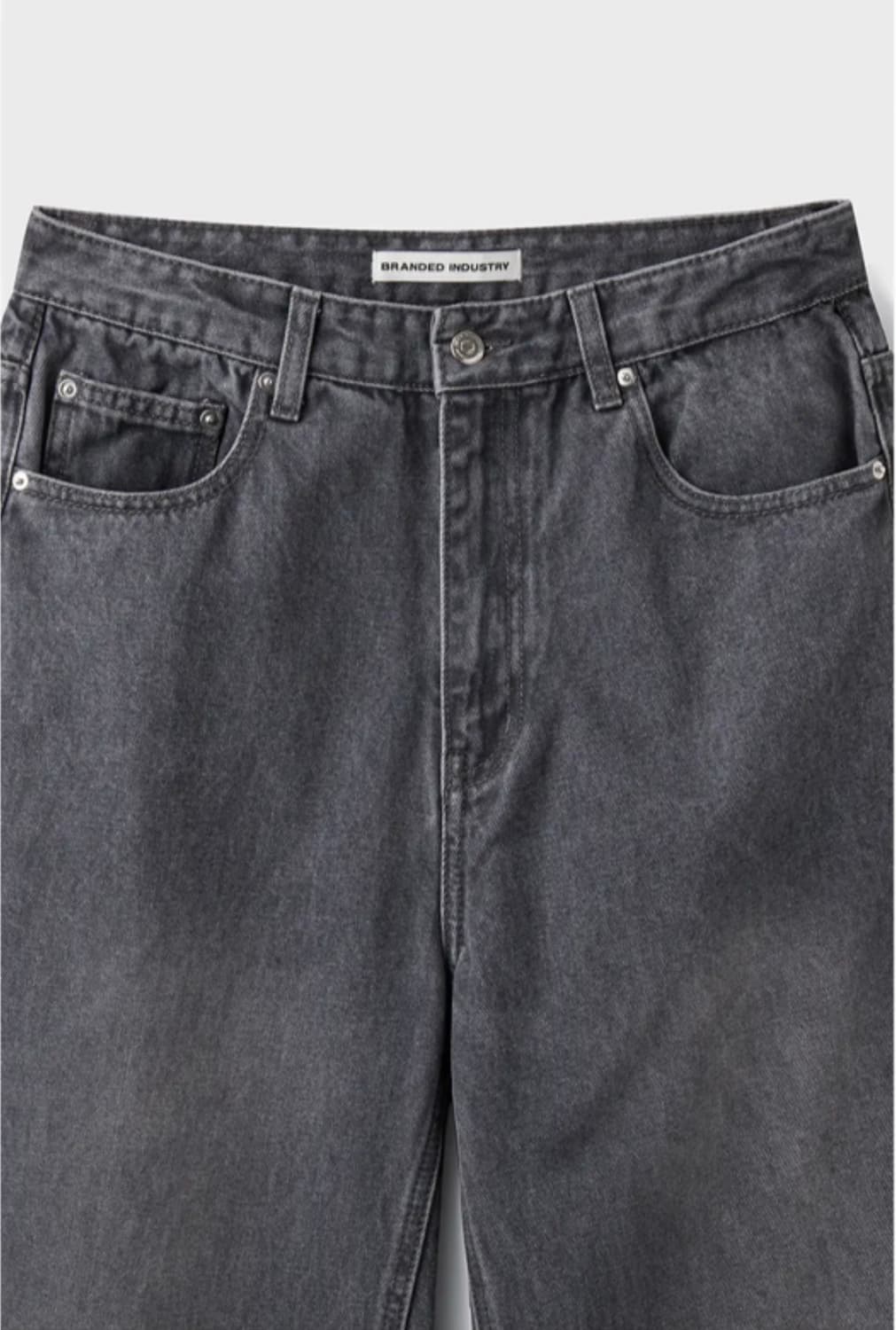 BRANDED EXTRA WIDE DENIM PANTS 상품이미지4