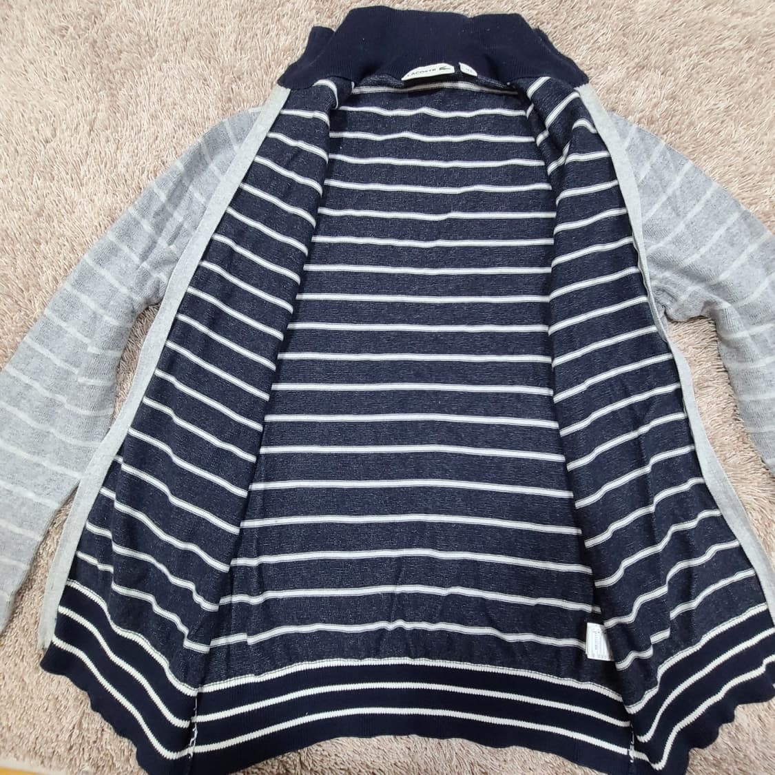 라코스테 니트 집업 상품이미지3