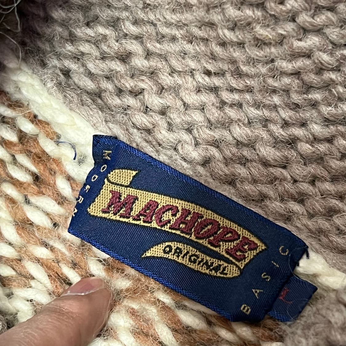  맥호프 울 코위찬 집업 y14451 상품이미지5