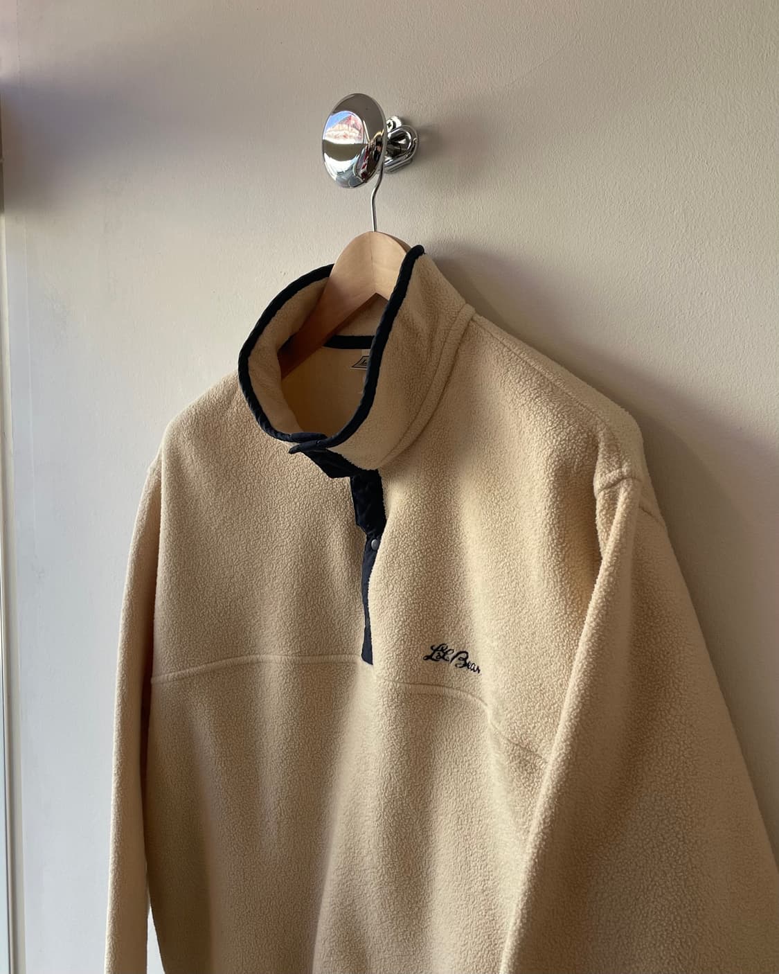 90’s usa LL bean fleece pullover 엘엘빈 플리스 상품이미지5