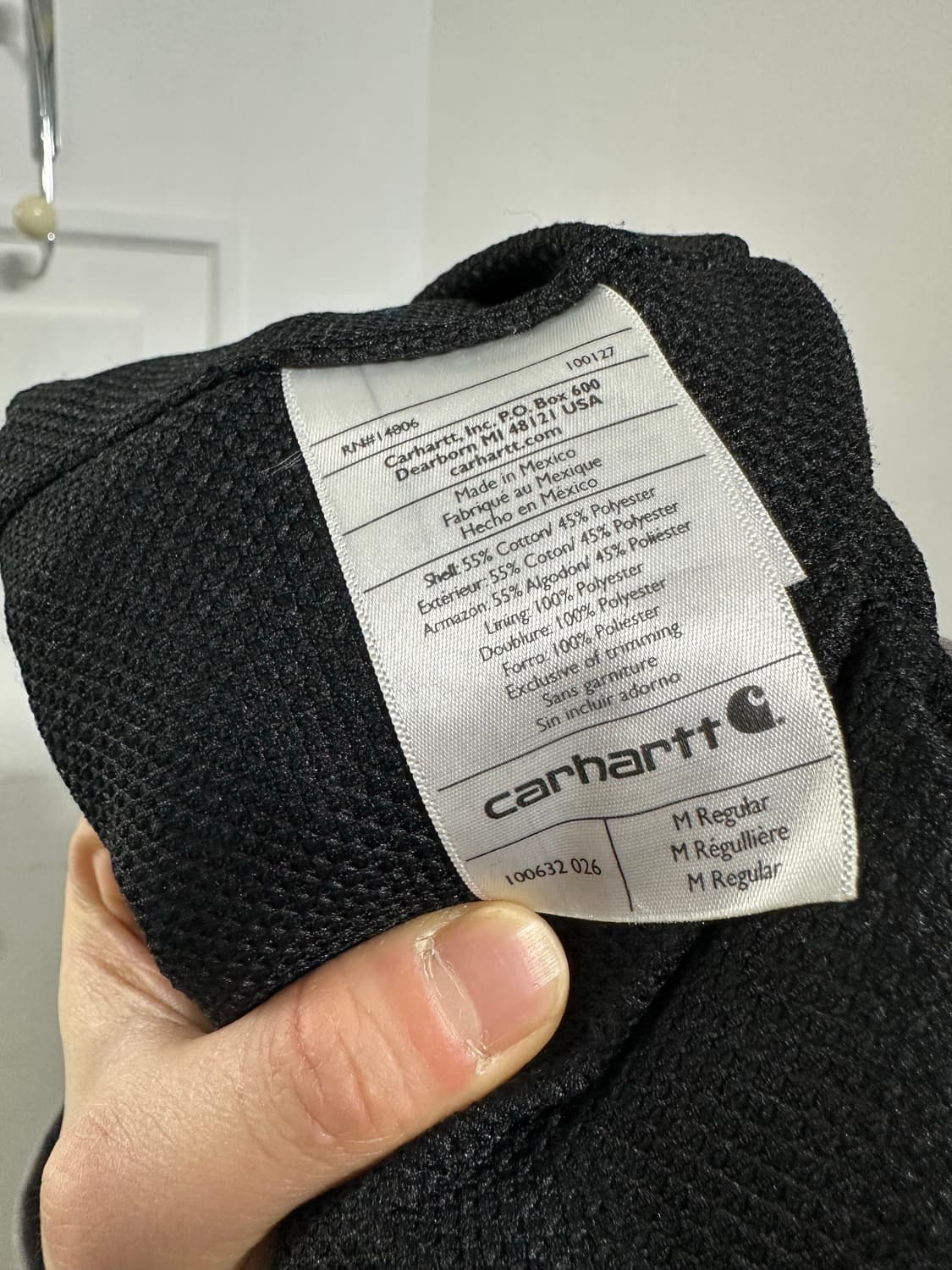 칼하트 써멀 후드집업 상품이미지4