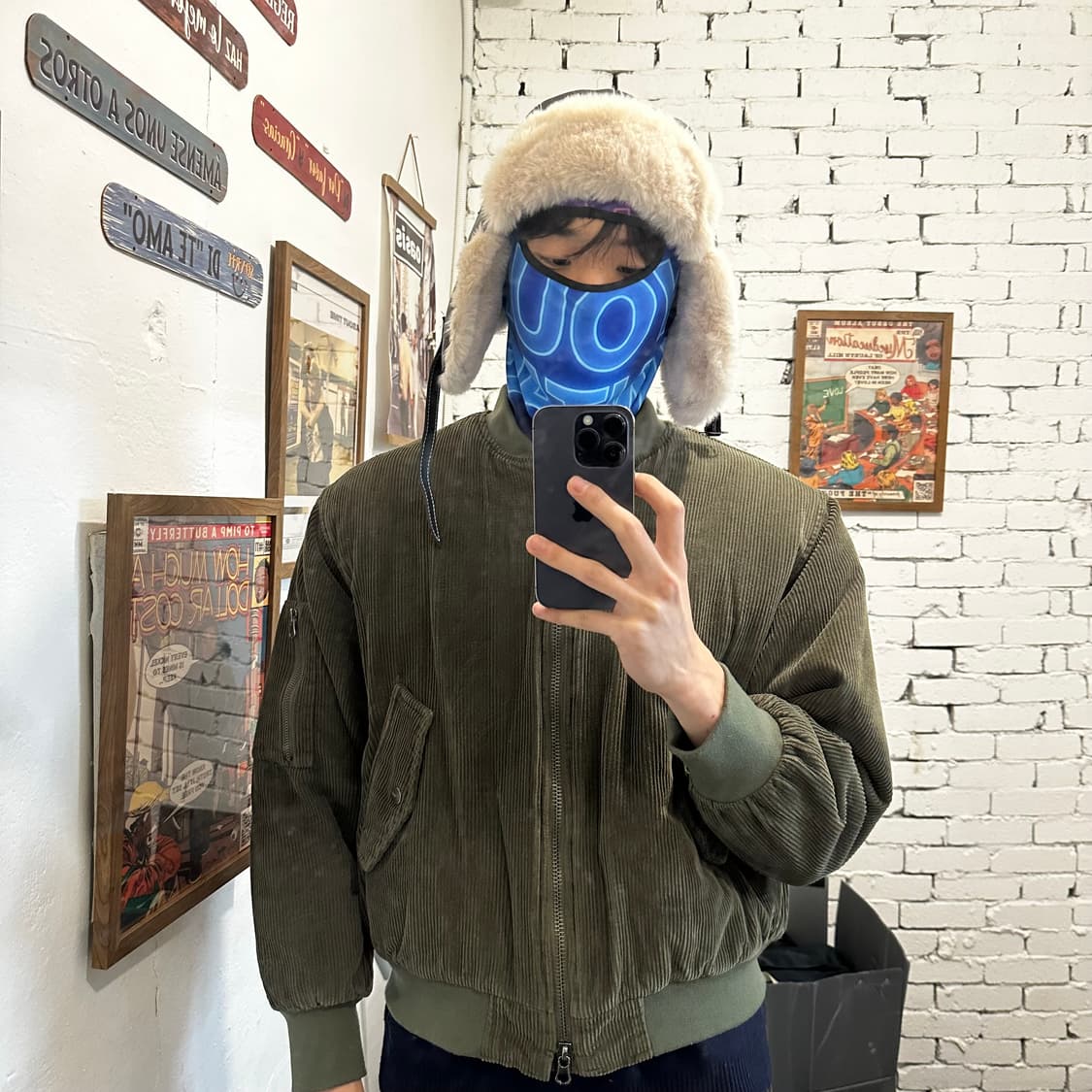 WV 프로젝트 타르트 코듀로이 항공점퍼 상품이미지4