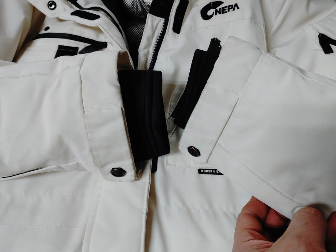 NEPA 네파 거위털 라쿤털후드패딩 상품이미지6