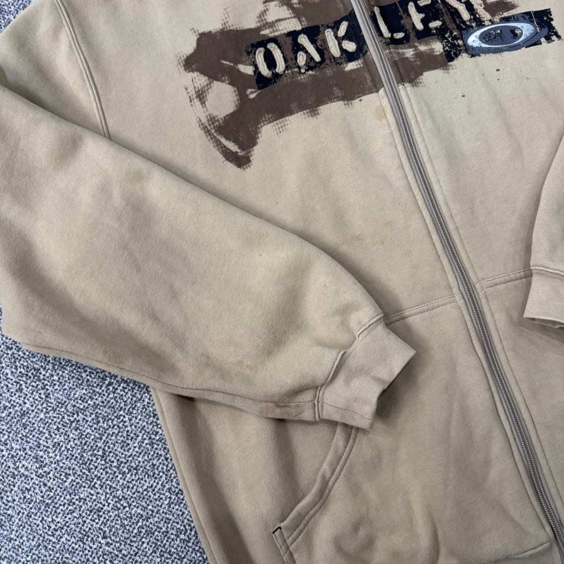 오클리 빈티지 후드집업 상품이미지4
