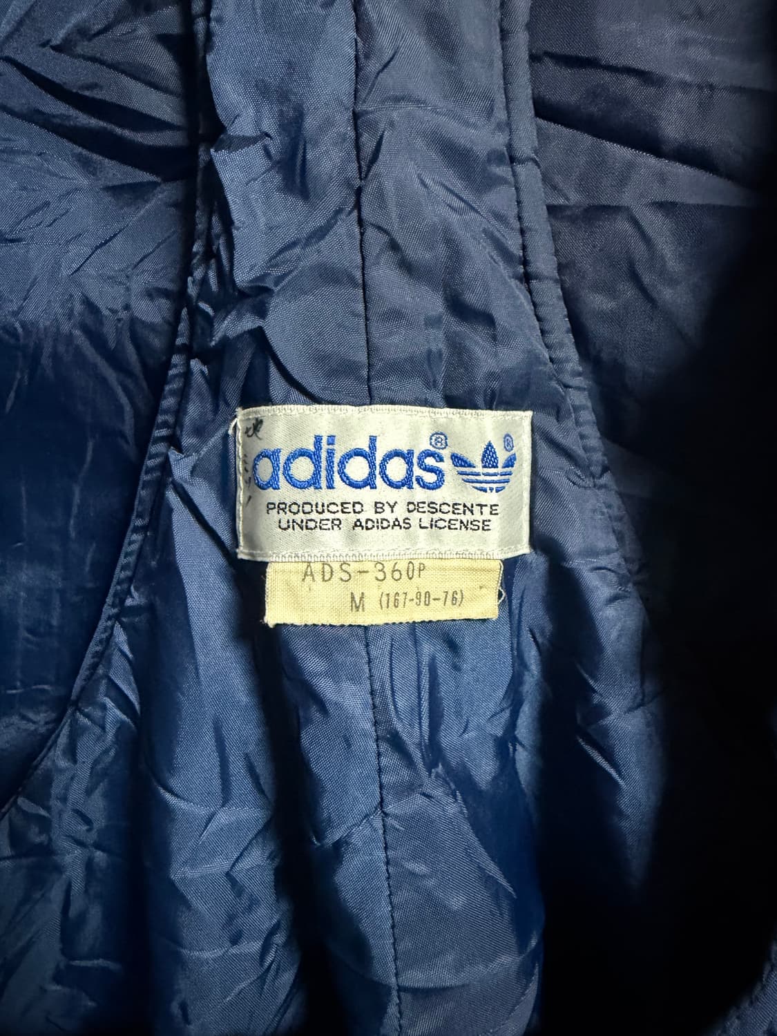 아디다스 오리지널 × 데상트 빈티지 퀼팅 스키 슈트 셋업 상품이미지5