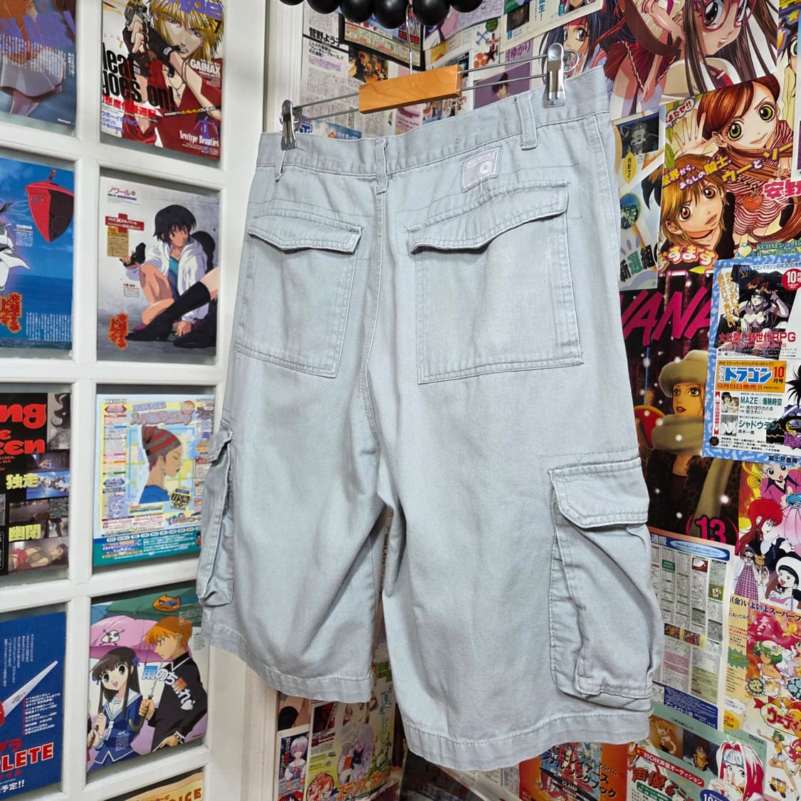 아카데믹스 블루그레이 카고 버뮤다 팬츠 상품이미지5