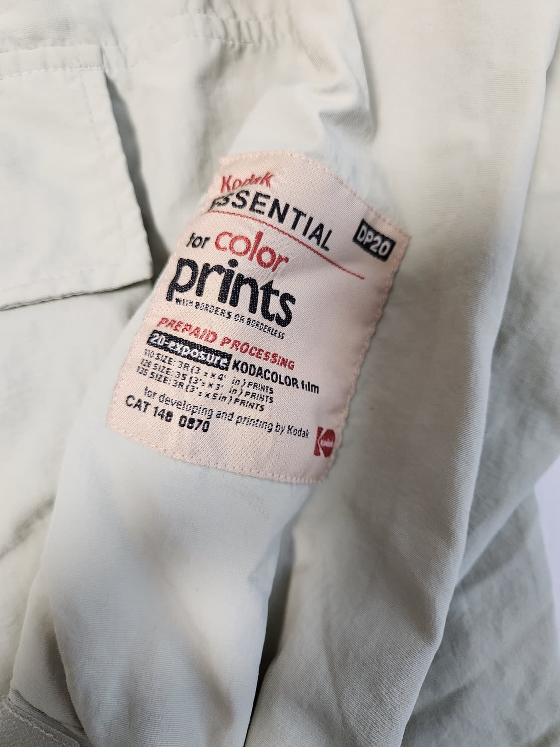 코닥 에센셜 후드 아노락 자켓 민트그린 사이즈s(오버핏) 치수 사이즈 참 상품이미지5