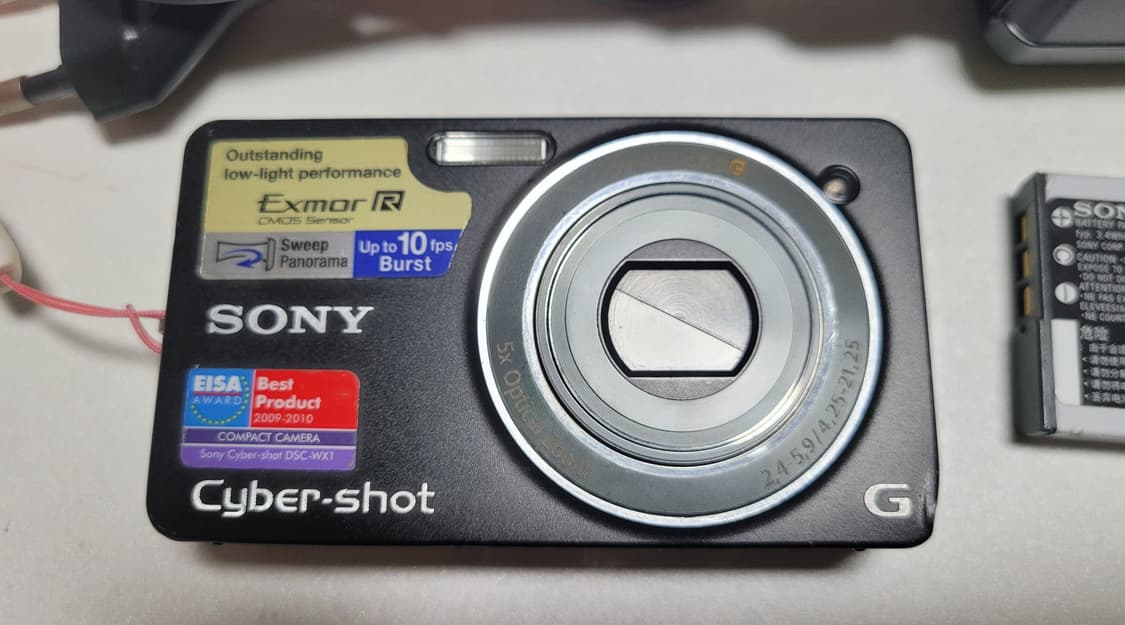 소니 사이버샷 DSC-WX1 + 배터리 충전기 메모리카드 상품이미지4