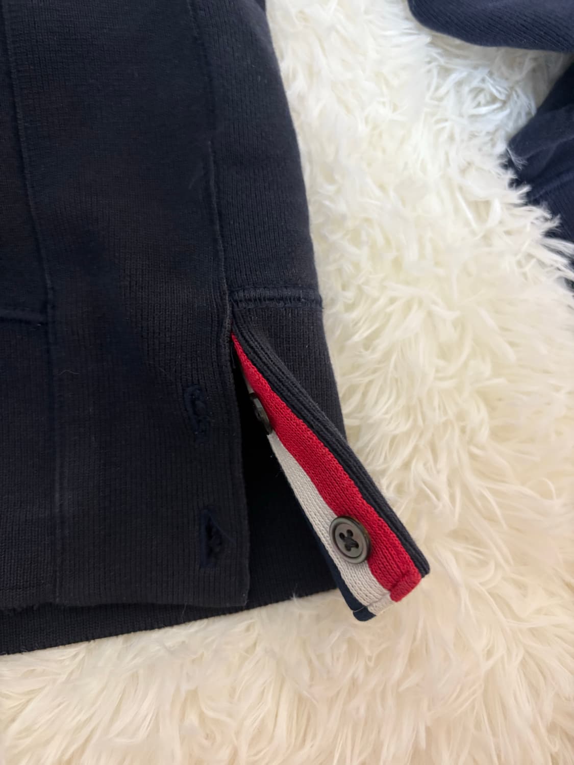 톰브라운 사선 네이비 맨투맨 사이즈2 상품이미지3