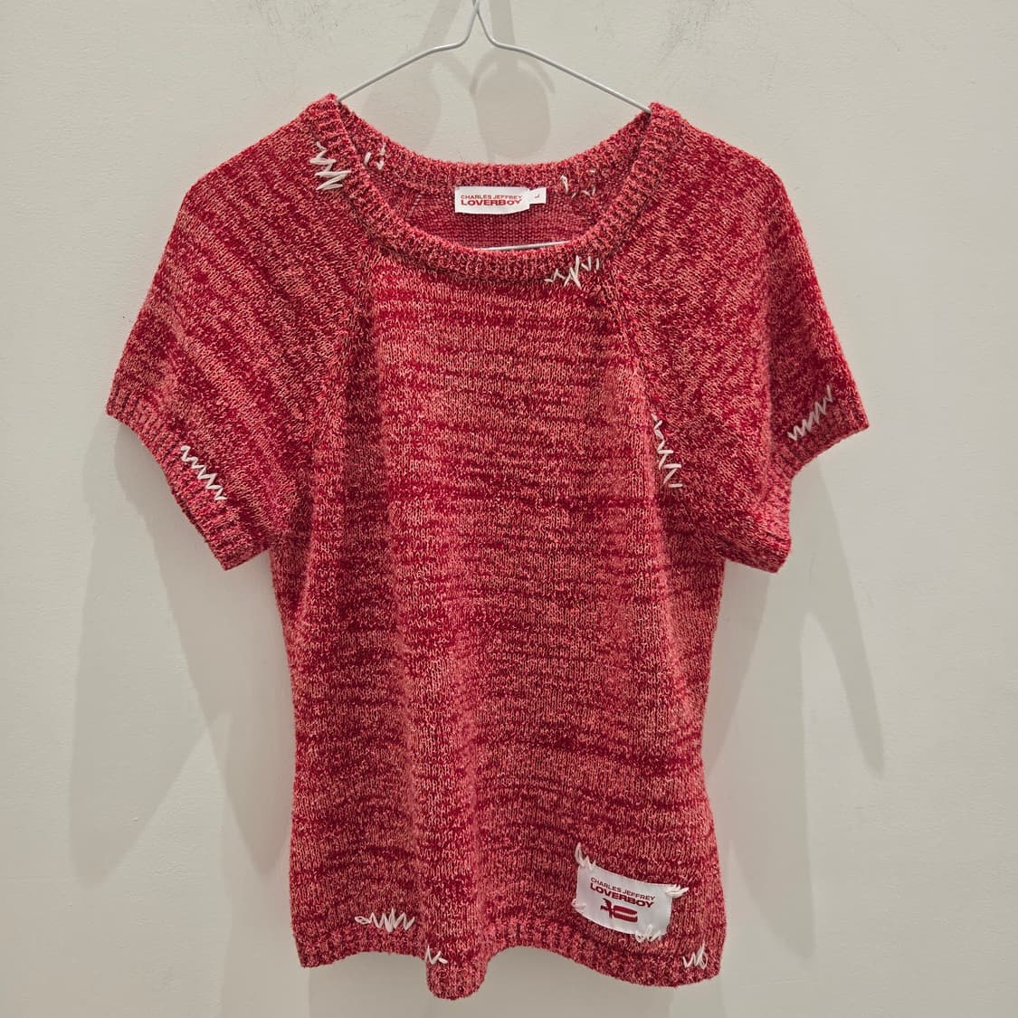 Charles jeffrey Loverboy 반팔니트 L 상품이미지1