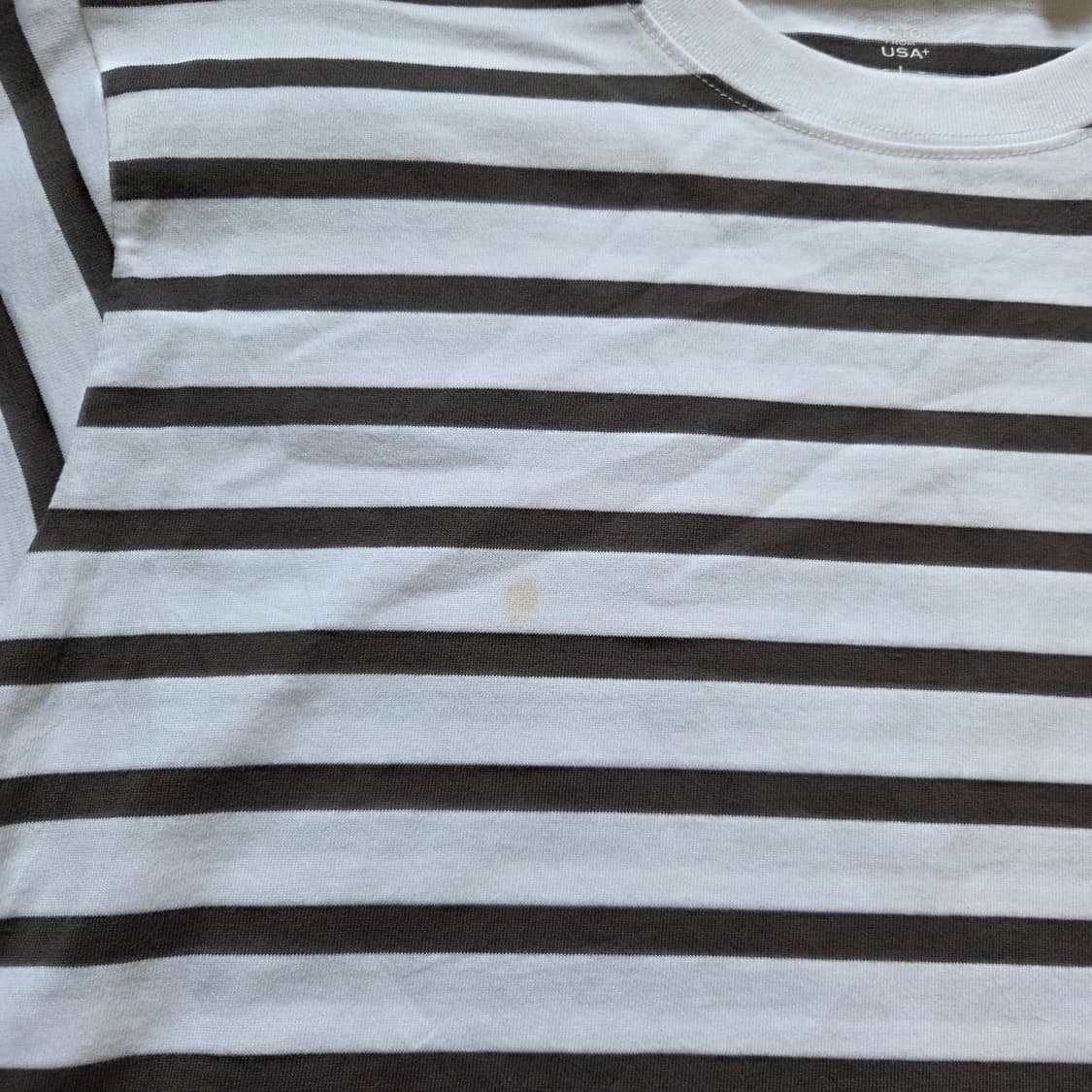Closshi 스트라이프 반팔 티셔츠 L(100) 상품이미지3