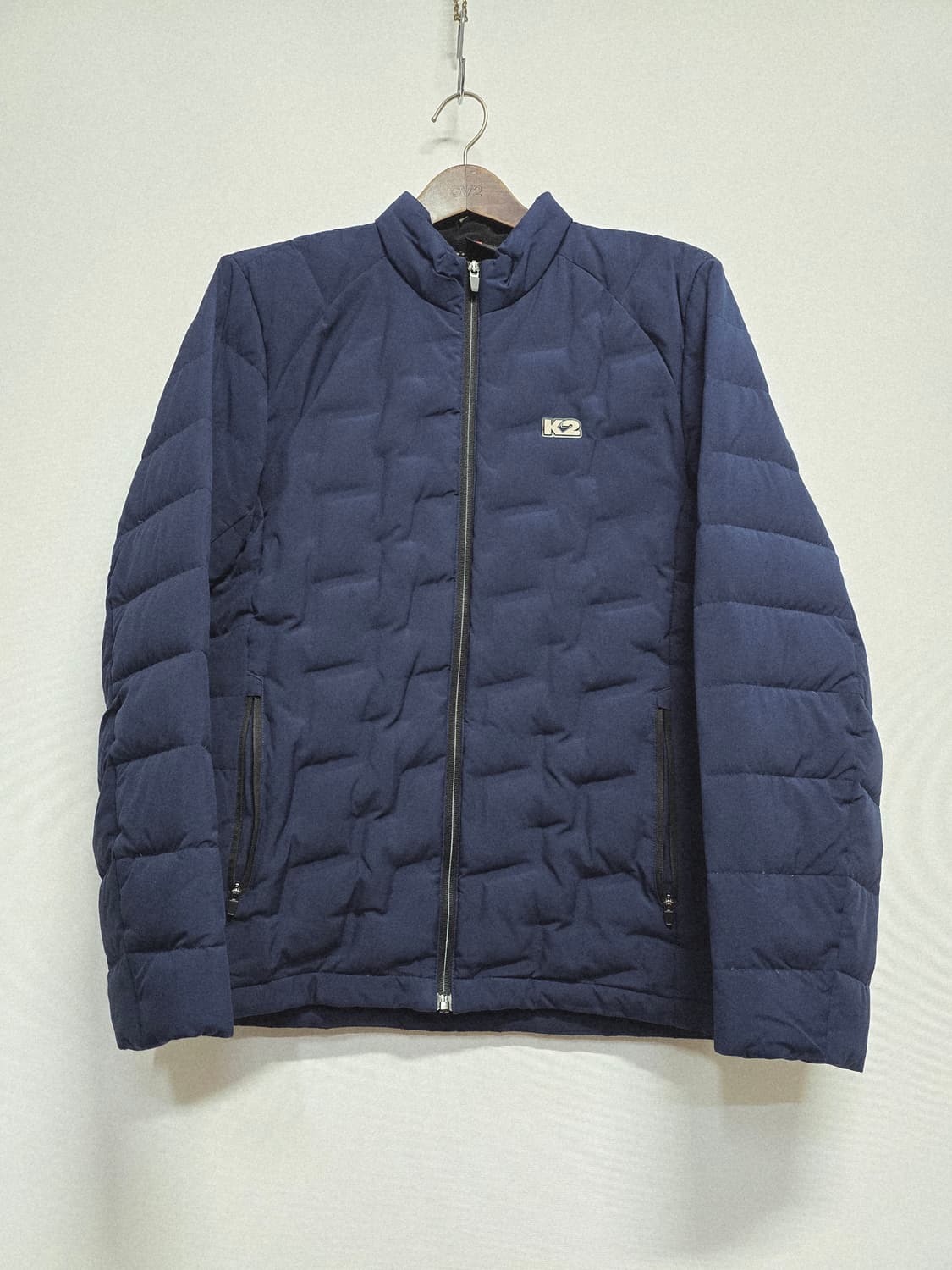 K2 남성 네이비 경량 패딩 점퍼95 상품이미지1