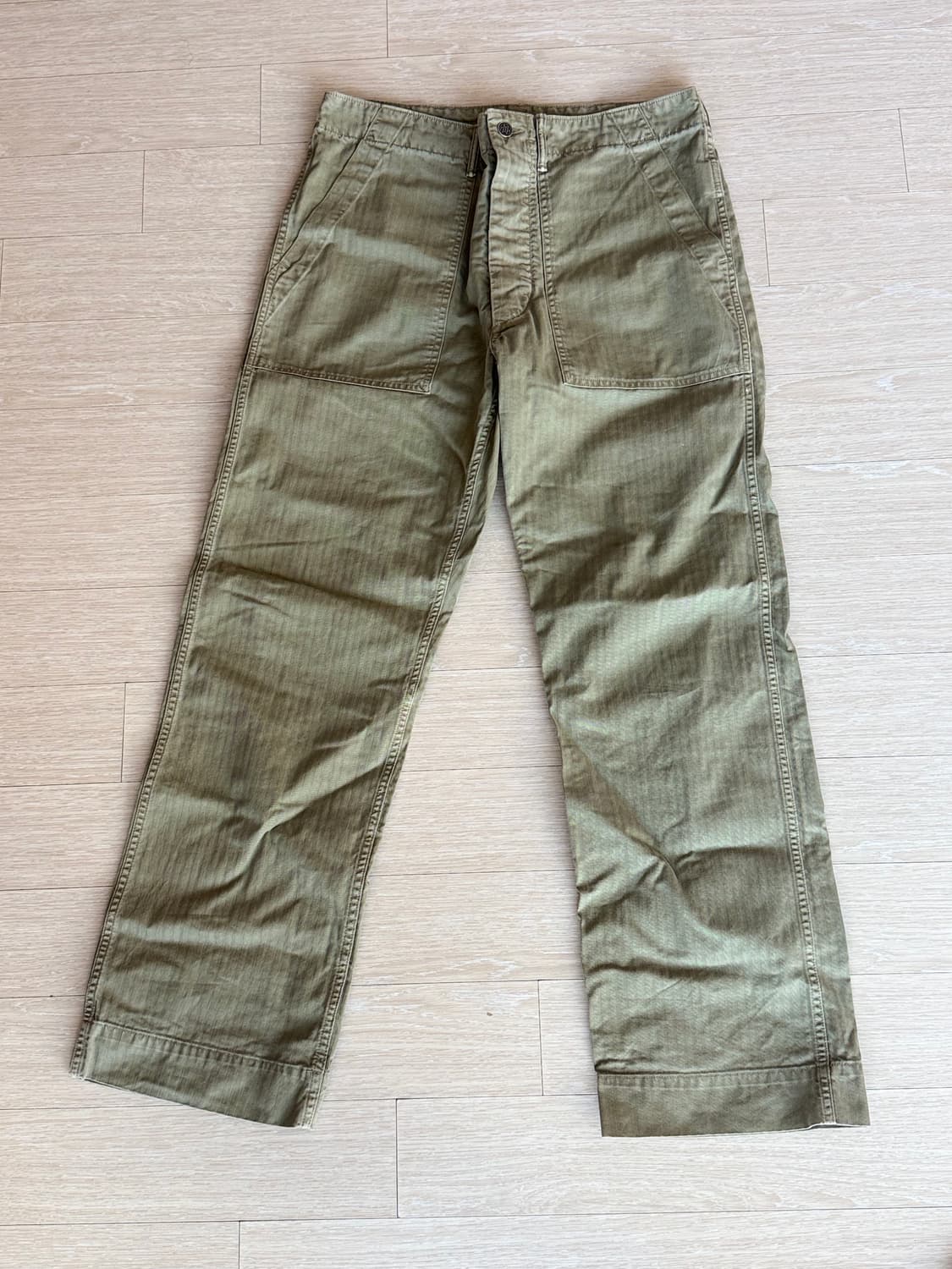 더블알엘 RRL 카고 해링본 팬츠 상품이미지1