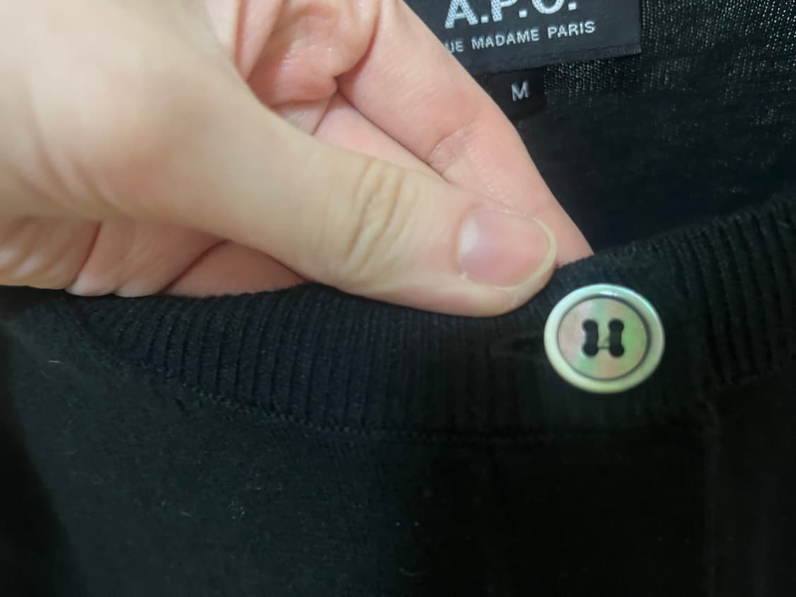 9시까지만 판매) 아페쎄 가디건 m 상품이미지2