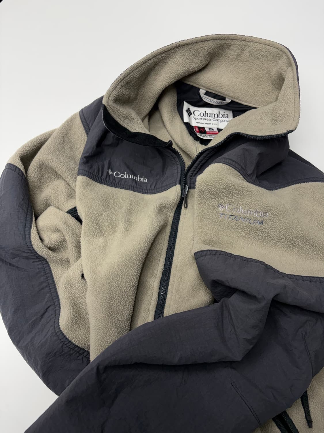컬럼비아 00s 플리스 집업 상품이미지1
