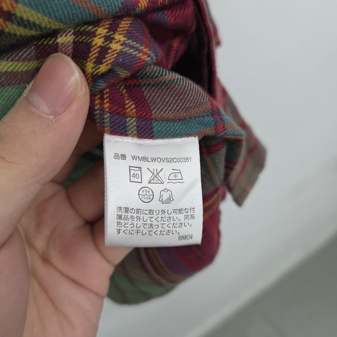 폴로 랄프로렌 디테일 체크 셔츠 여성 M 상품이미지8