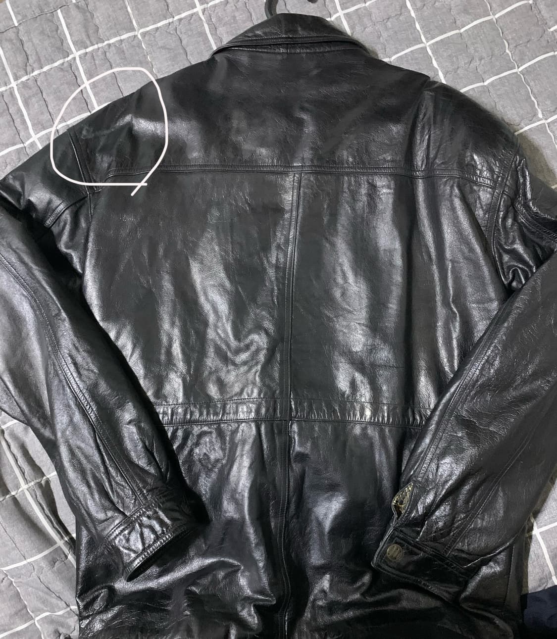 빈티지 가죽자켓 상품이미지4