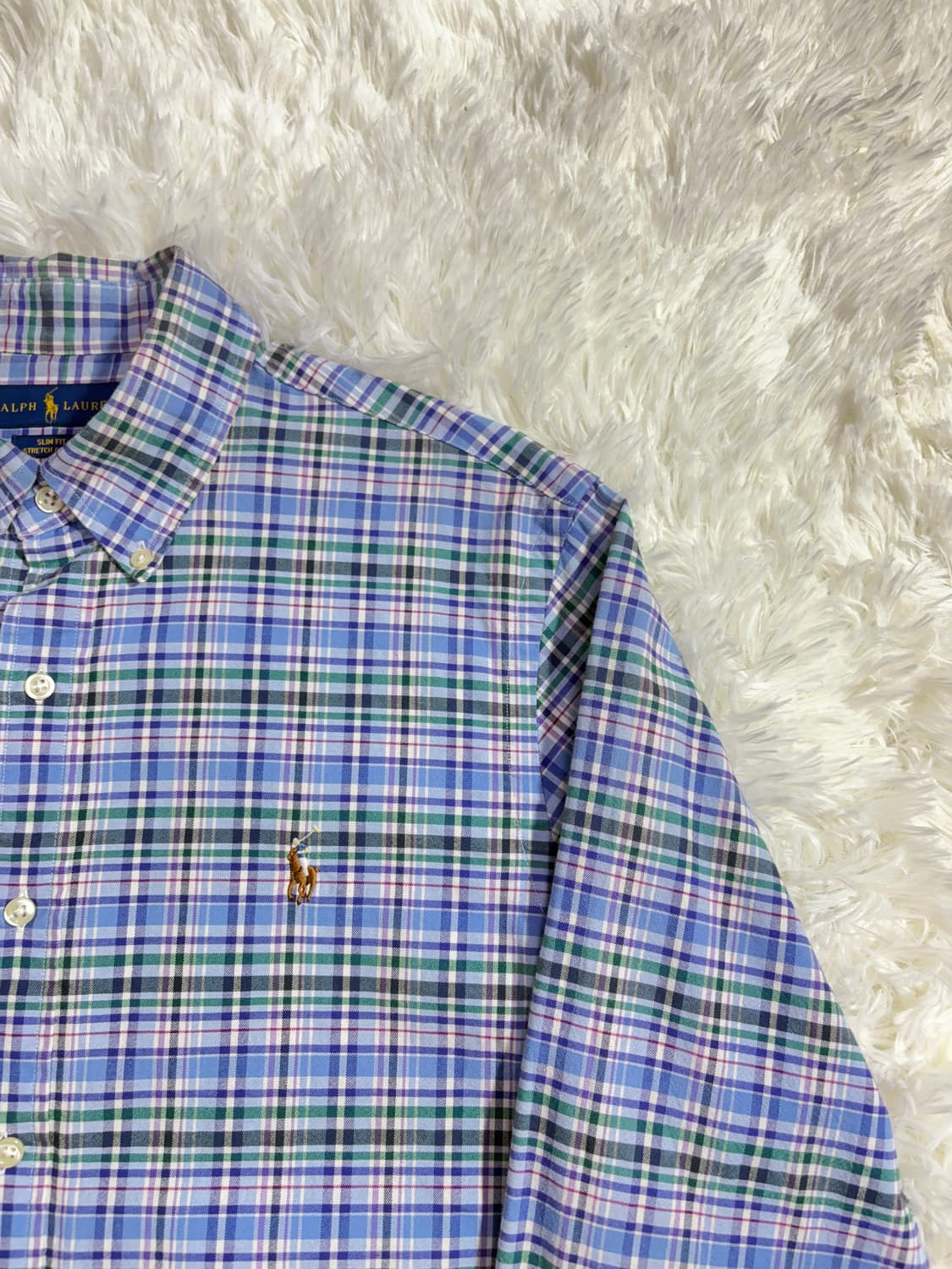폴로 랄프로렌 멀티포니 체크셔츠  상품이미지4