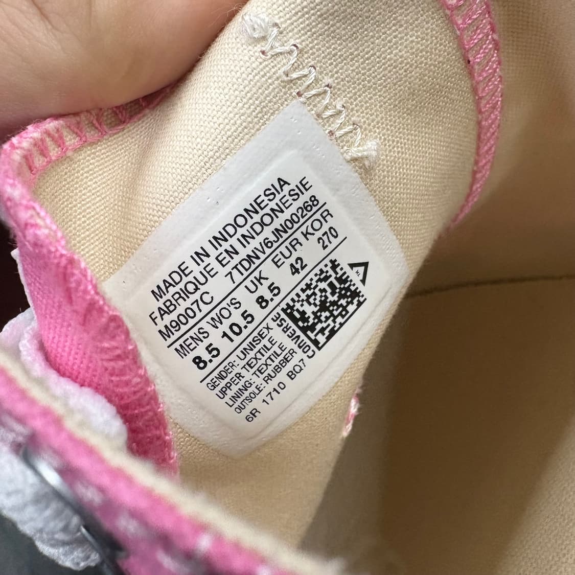 (270)컨버스올스타핑크로우 상품이미지5