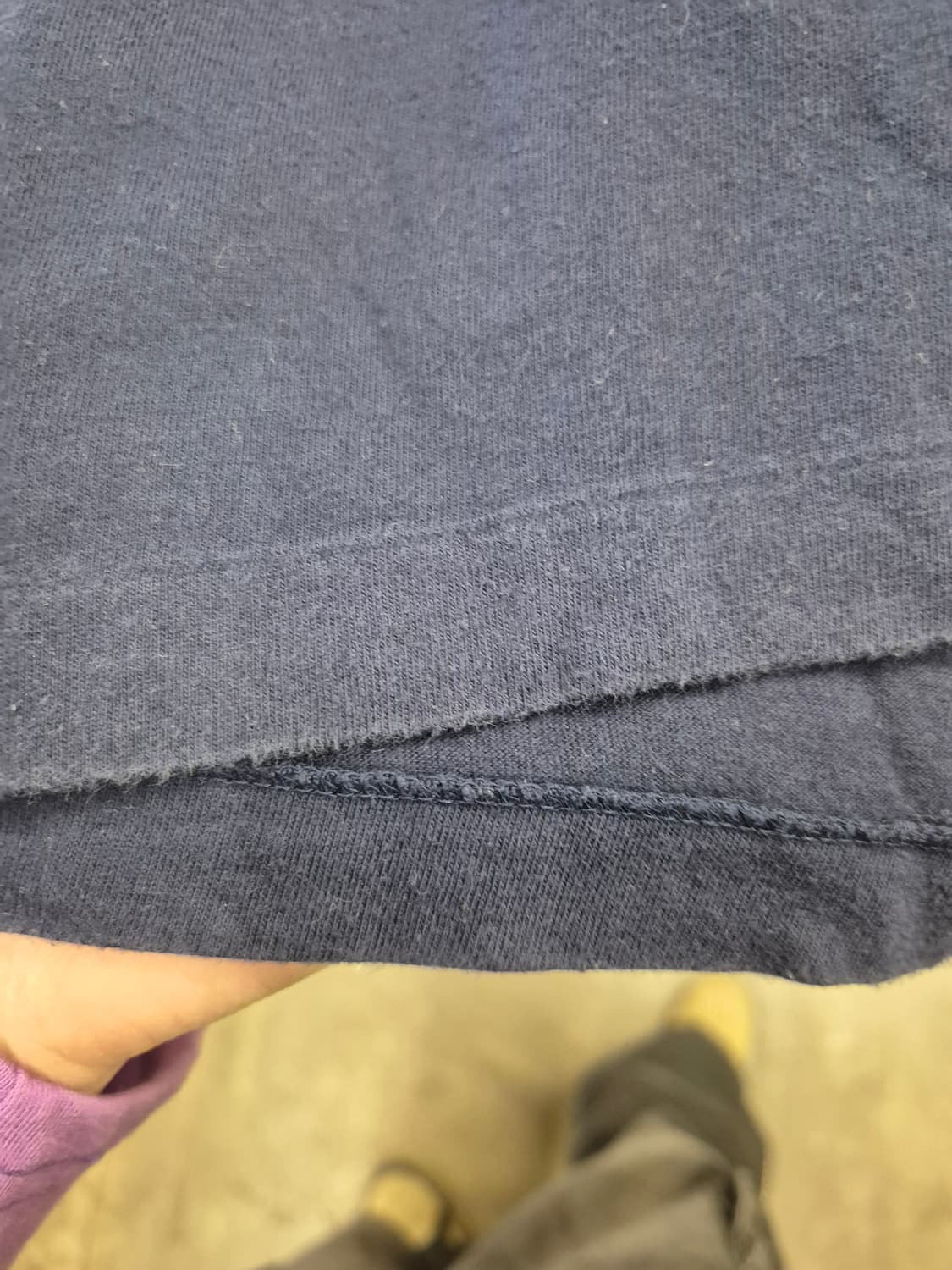 폴로 랄프로렌 네이비 반팔티 S 상품이미지5