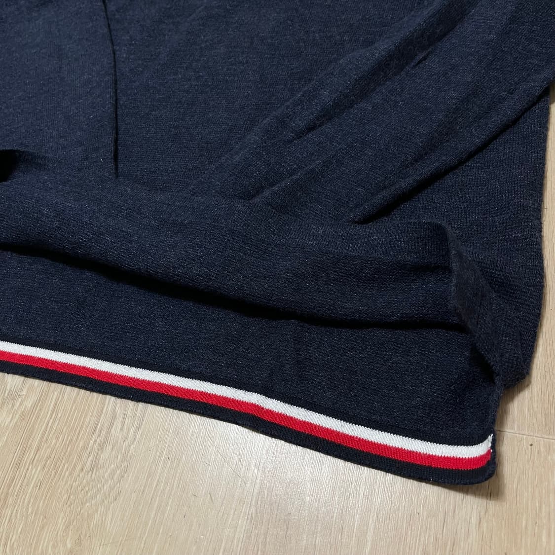 타미힐피거 스몰플래그 라운드넥 니트 스웨터 M/95 상품이미지7