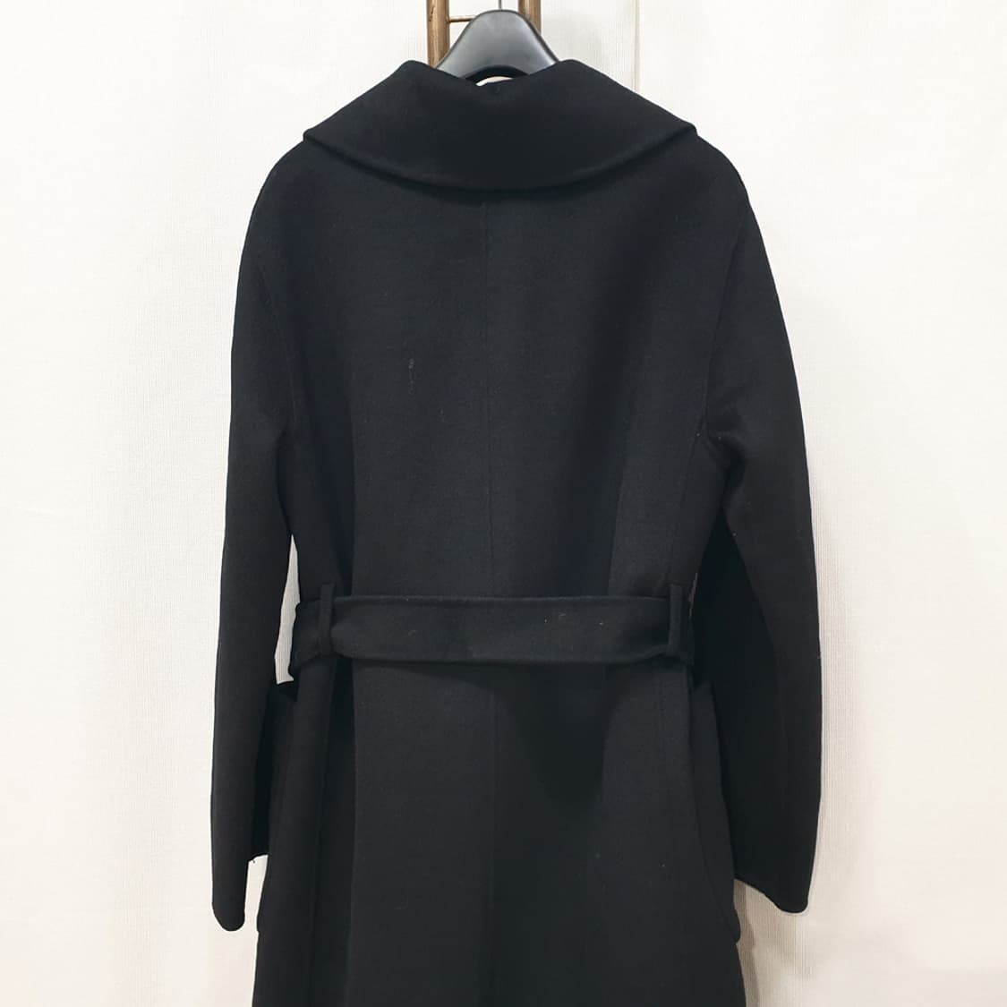 쉬즈미스 캐시미어 더블 버튼 롱 코트 상품이미지3