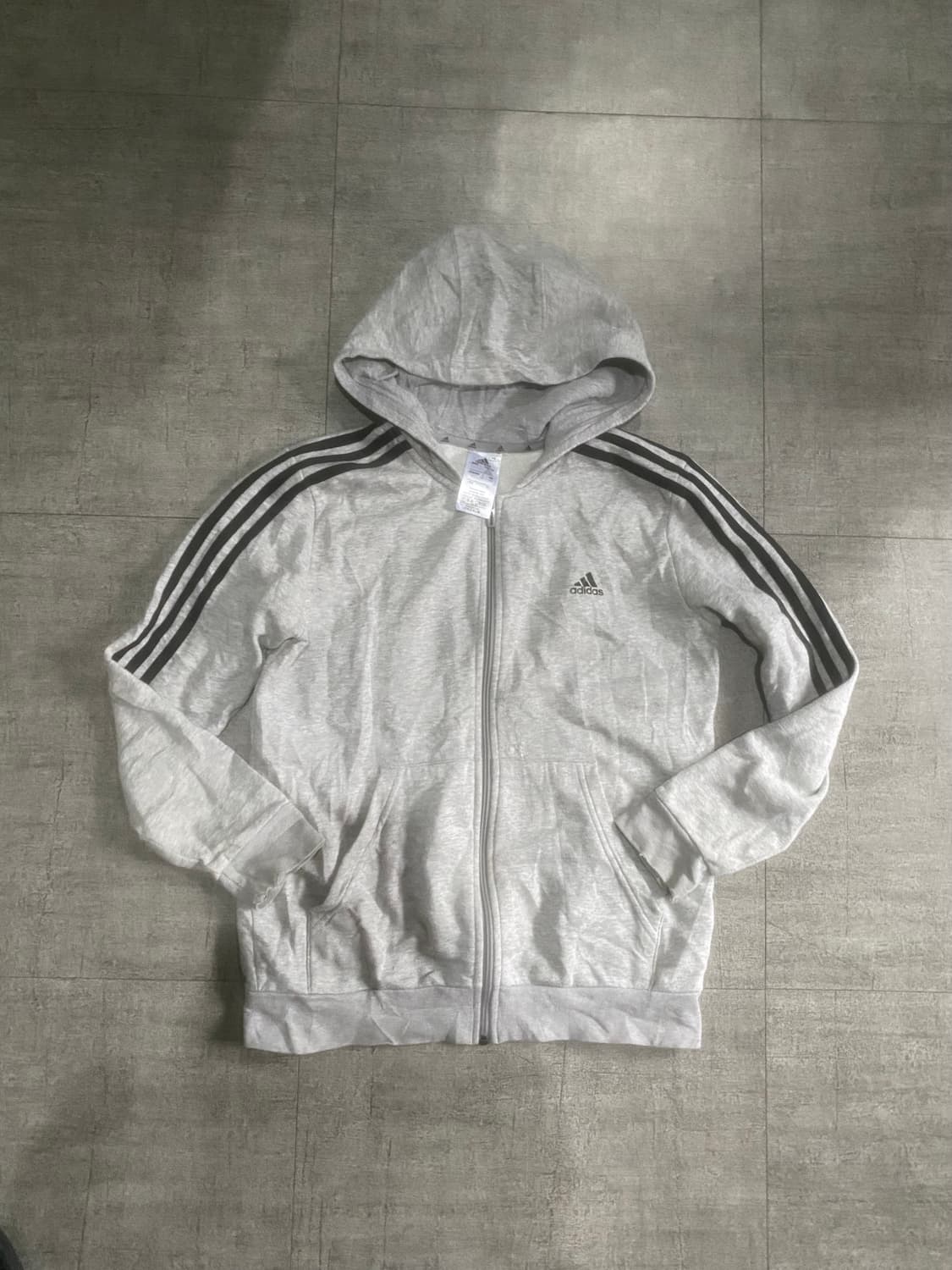 Adidas 아디다스 핀터깔y2k 가슴로고 후드집업 상품이미지1