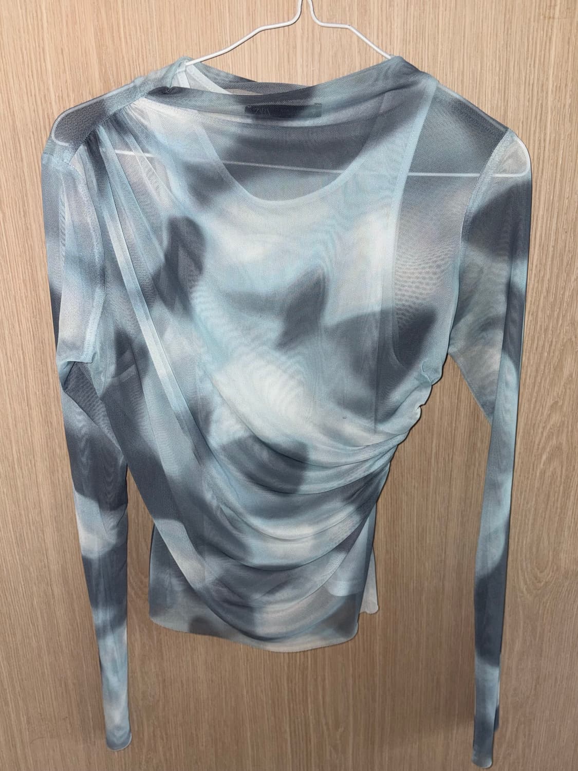 ZARA 자라 마블 시스루 레이어드 탑 상품이미지1