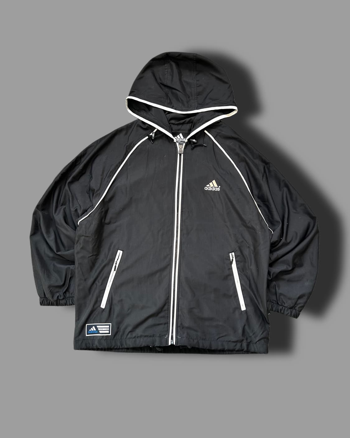 아디다스 00s 올드스쿨 후드 바람막이 XL 상품이미지4