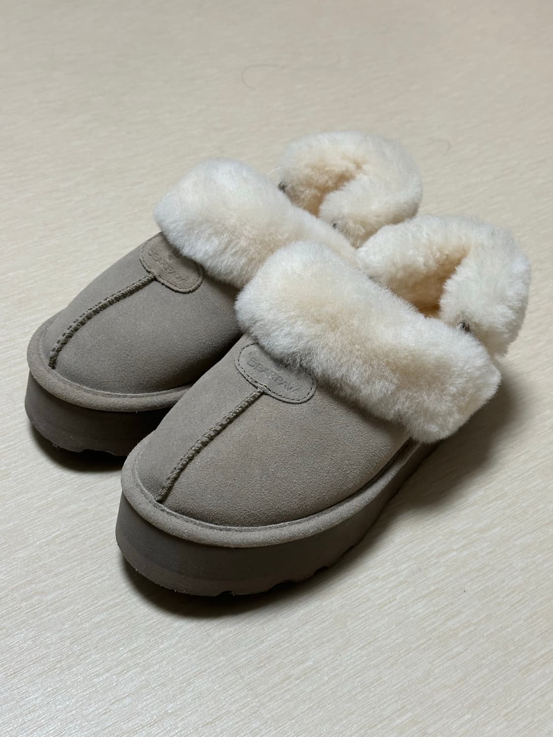 베어파우 양털 슬리퍼 키높이 ~230mm 상품이미지1