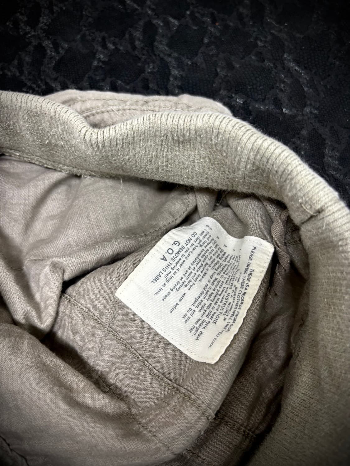 “G.O.A” 00’s Grunge Mood 7부 팬츠 상품이미지4