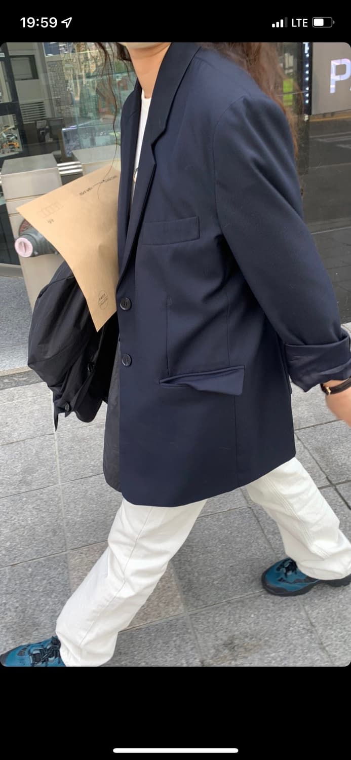 에토스 베이직 자켓 네이비 상품이미지2