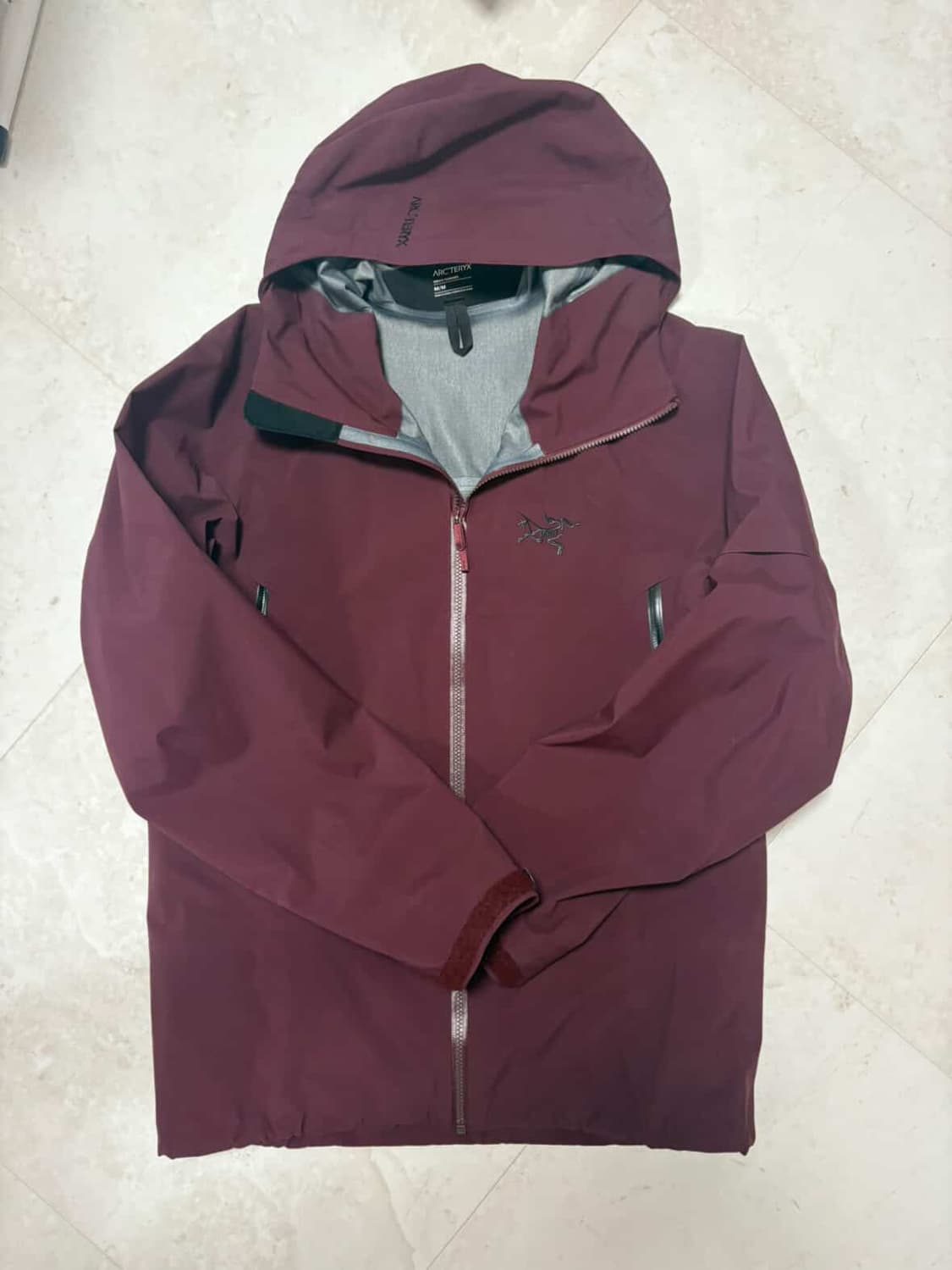 [m] 아크테릭스 고어텍스 스키복 버건디 상품이미지1