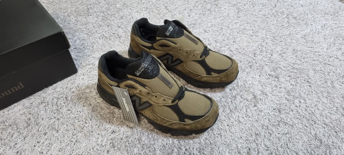 뉴발란스 자운드 990v3 브라운 블랙 260 상품이미지2